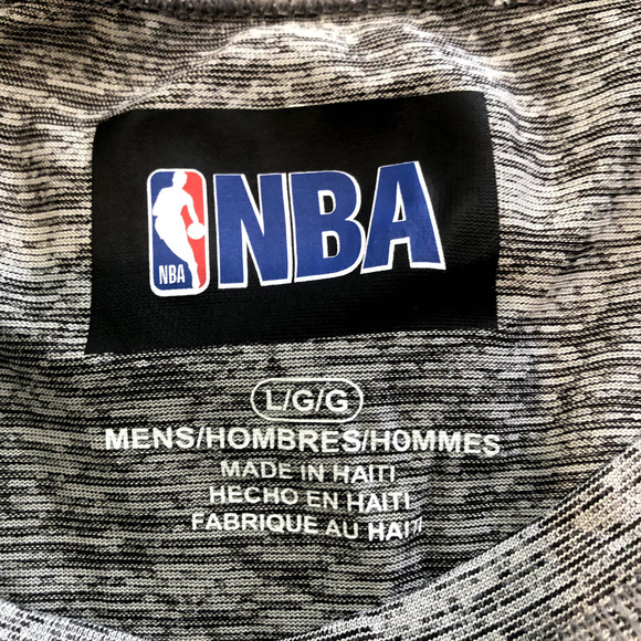 new nba san antonio spurs gray t-shirt size large - Picture 3 of 3